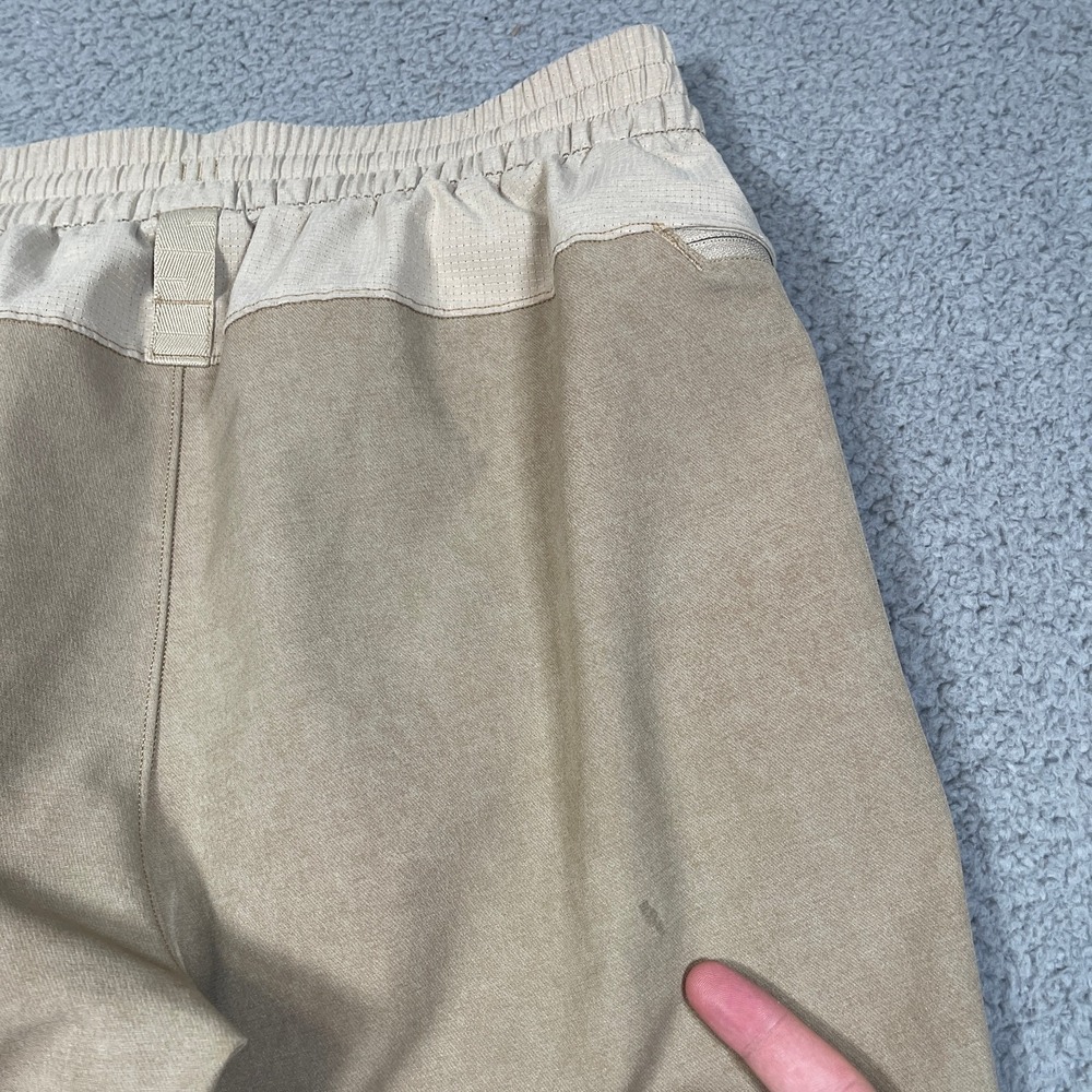 Lululemon License to Train Pants Mens L Riverstone Khaki Athleisure Yoga Jogger - Picture 10 of 16